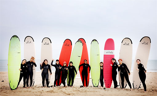 NomadHer Busan Women Surfing Camp