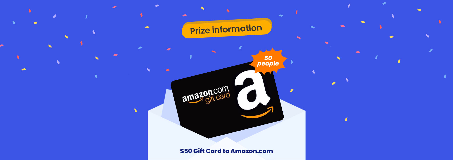 $50 Gift Card to Amazon.com