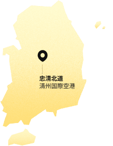 清州国際空港 地図