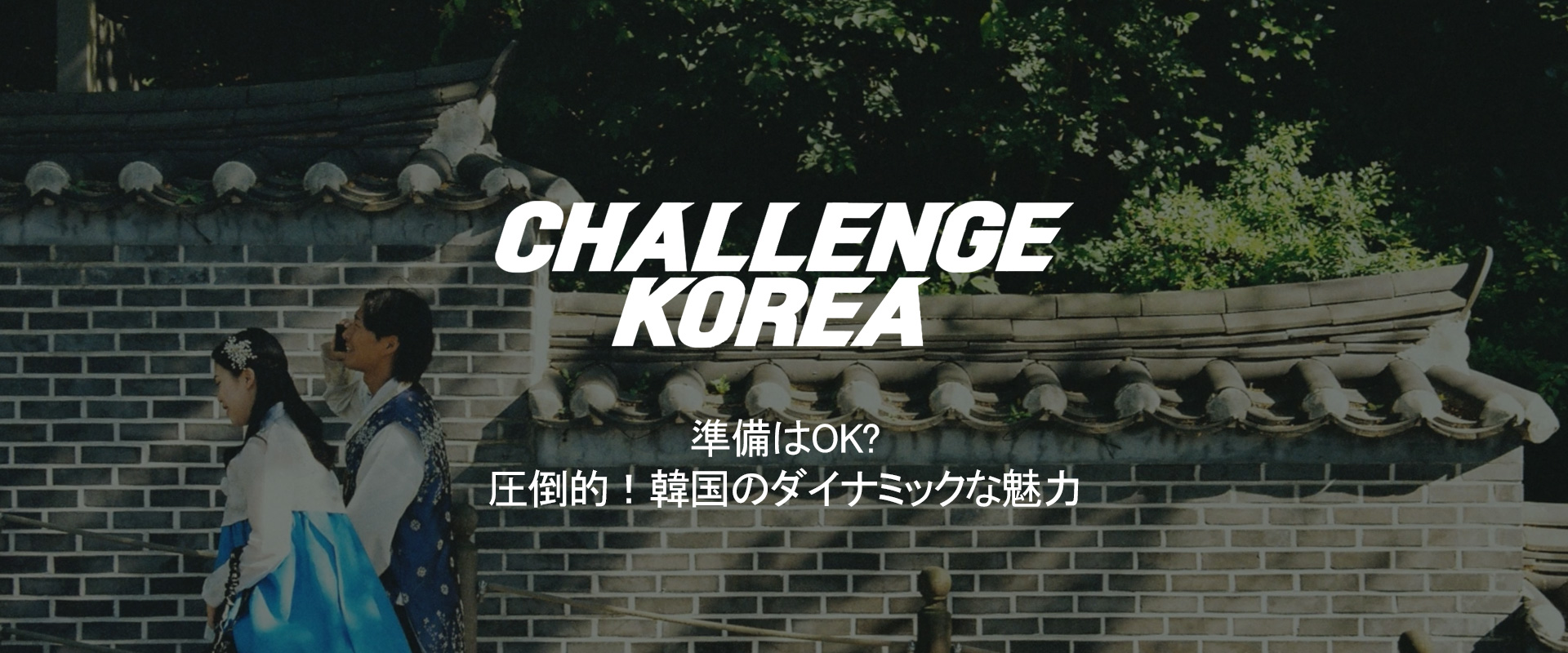 Challenge Korea - 圧倒的！韓国のダイナミックな魅力